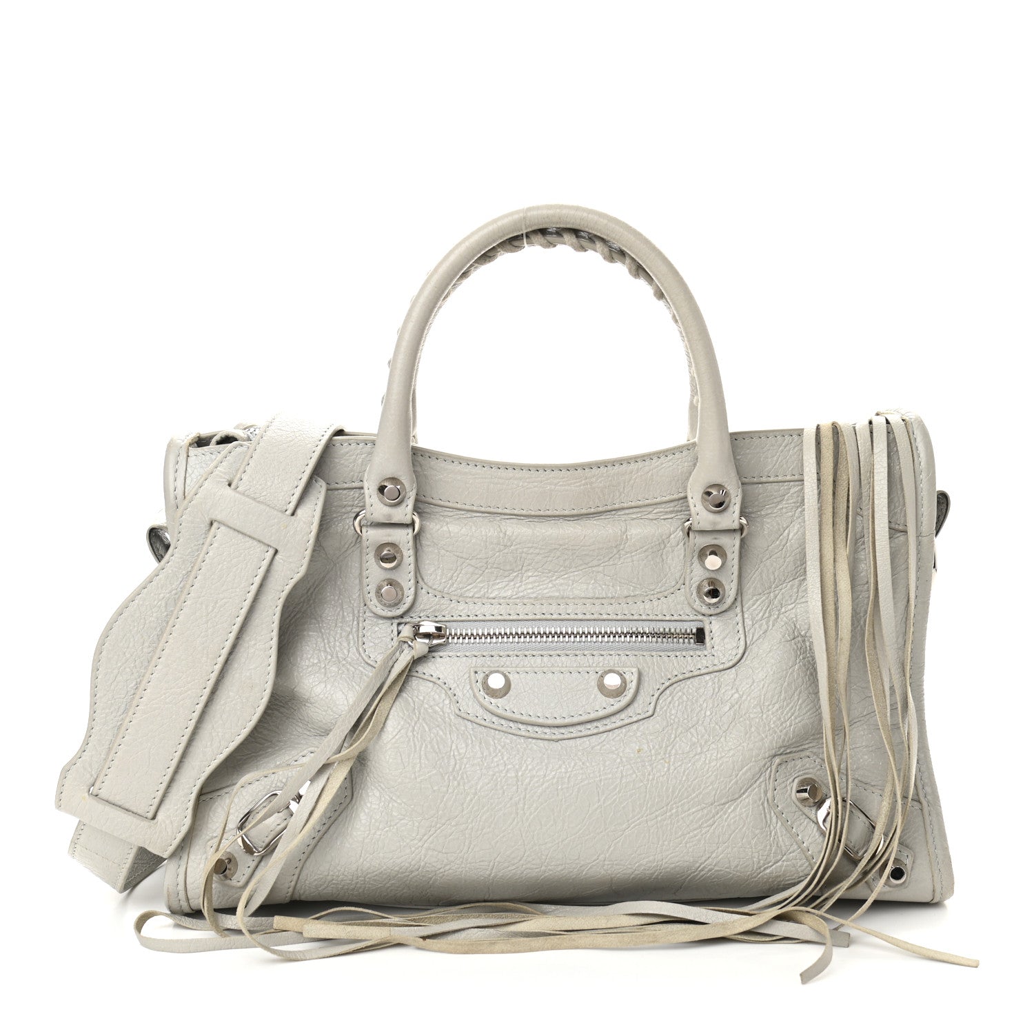 Balenciaga Agneau Classic Silver Hardware S City Gris Nuage 1 of 10