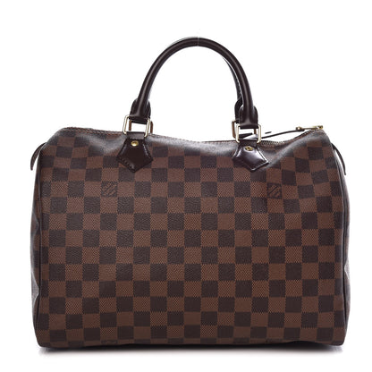 Louis Vuitton Damier Ebene Speedy 30 1 of 7
