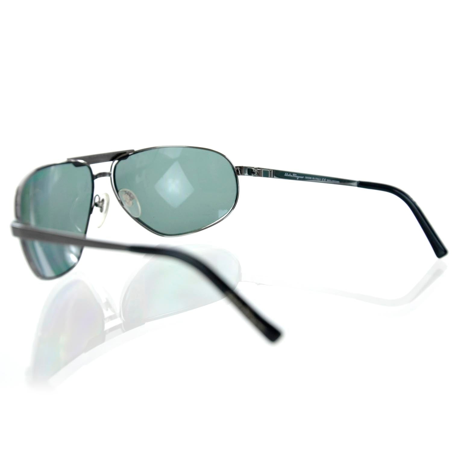 FASHIONPHILE SALVATOREFERRAGAMOAviatorSunglasses 4 of 10