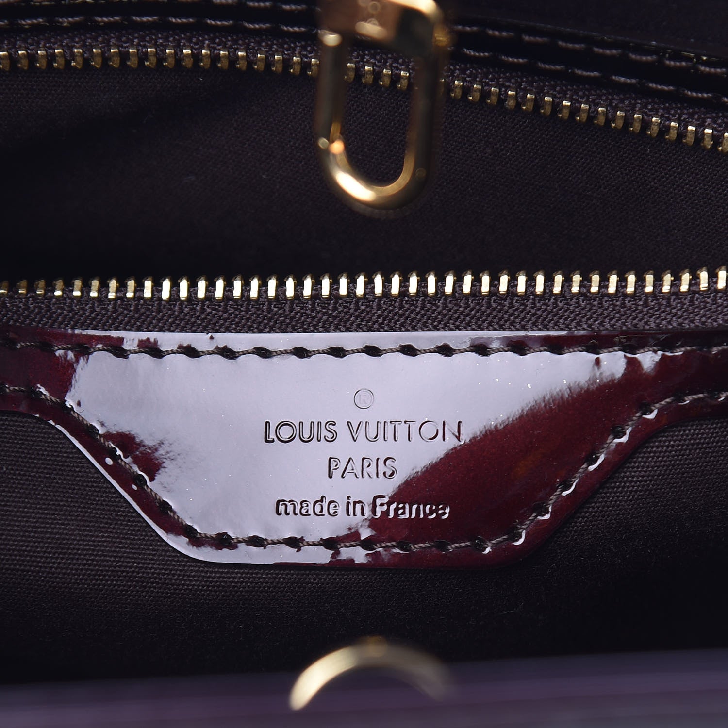 Louis Vuitton Vernis Avalon GM Amarante 6 of 10