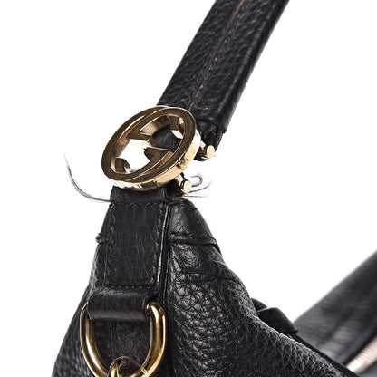 Gucci Pebbled Calfskin Small Miss GG Hobo Black 17 of 18