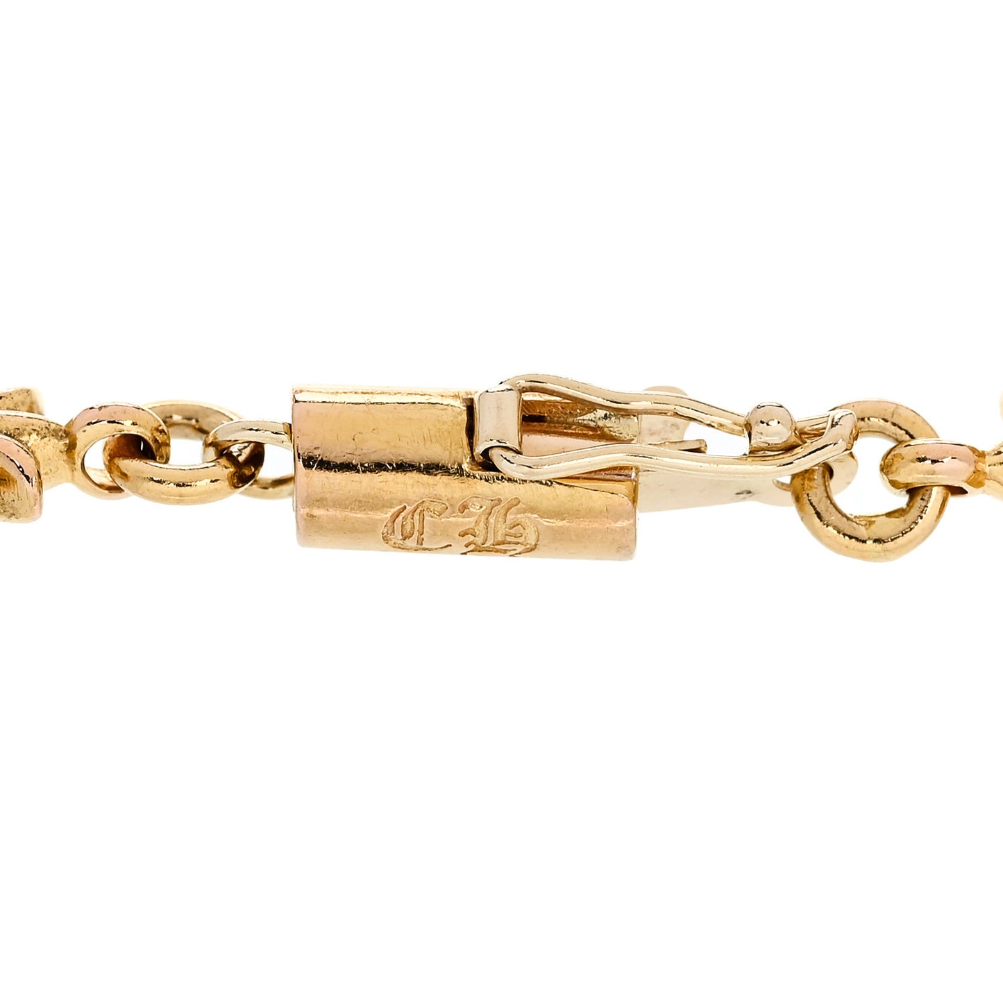 22K Yellow Gold Maltese Cross Bracelet