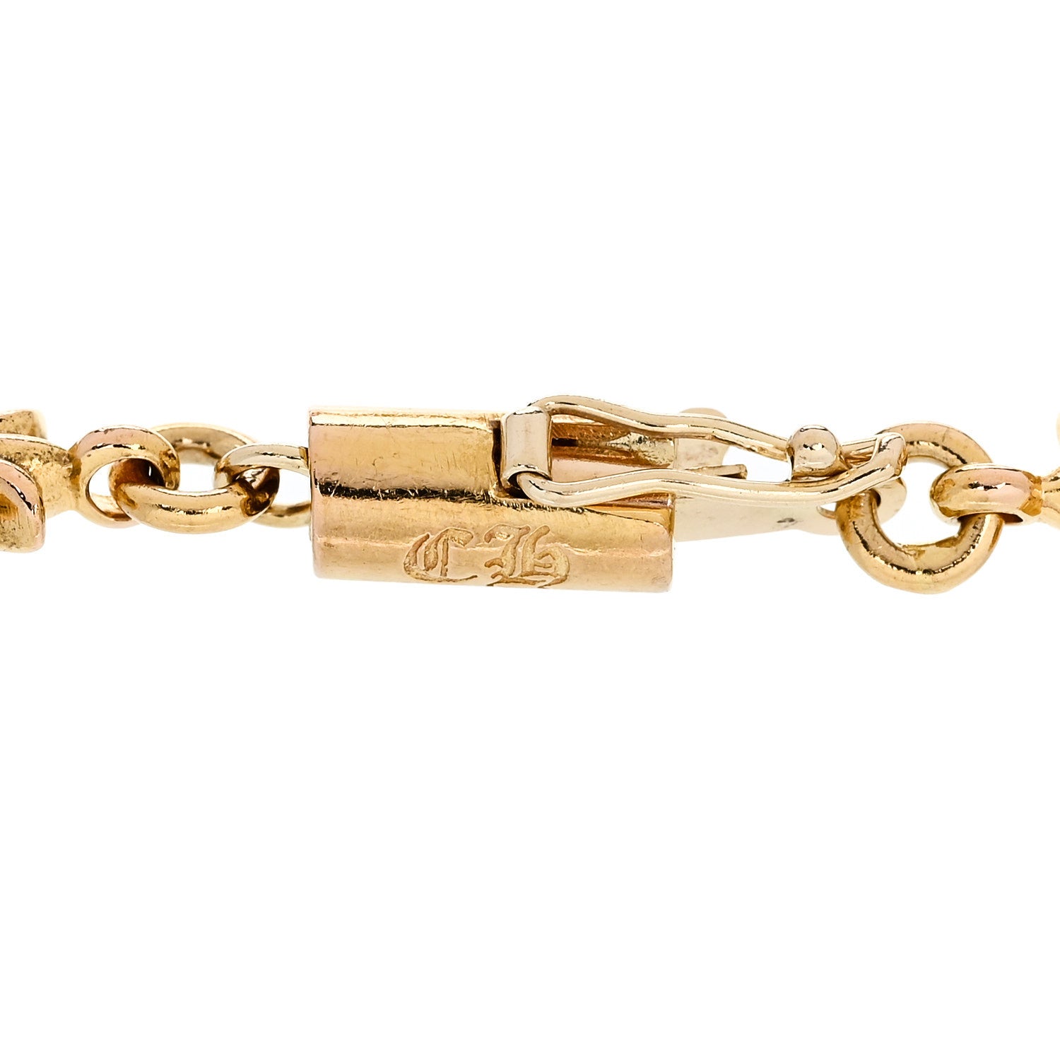 Chrome Hearts 22K Yellow Gold Maltese Cross Bracelet 4 of 4