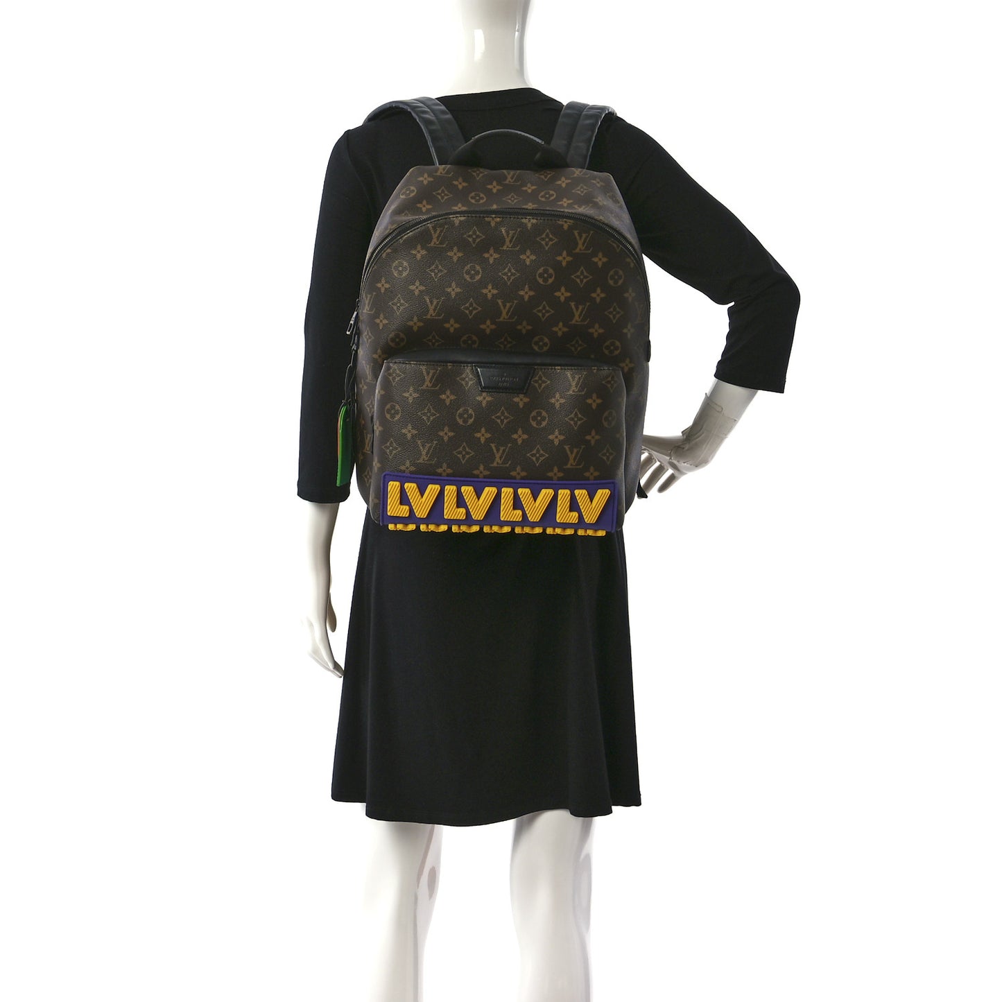 Monogram LV Rubber Discovery Backpack Multicolor