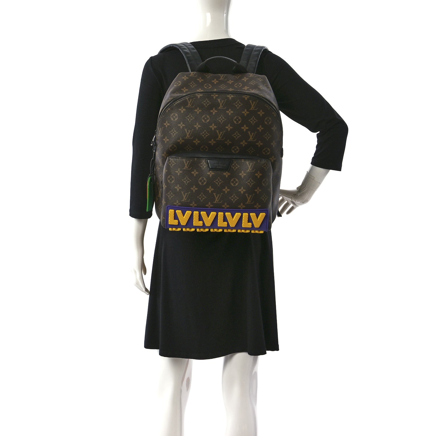 Louis Vuitton Monogram LV Rubber Discovery Backpack Multicolor 2 of 10