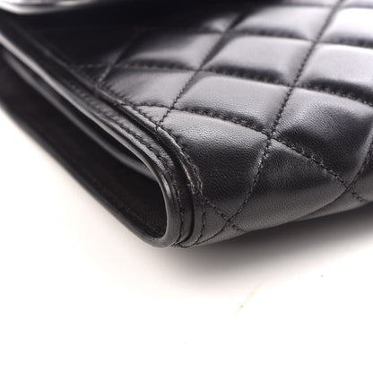 Chanel Lambskin Quilted Citizen Zip Flap Black 9 of 10