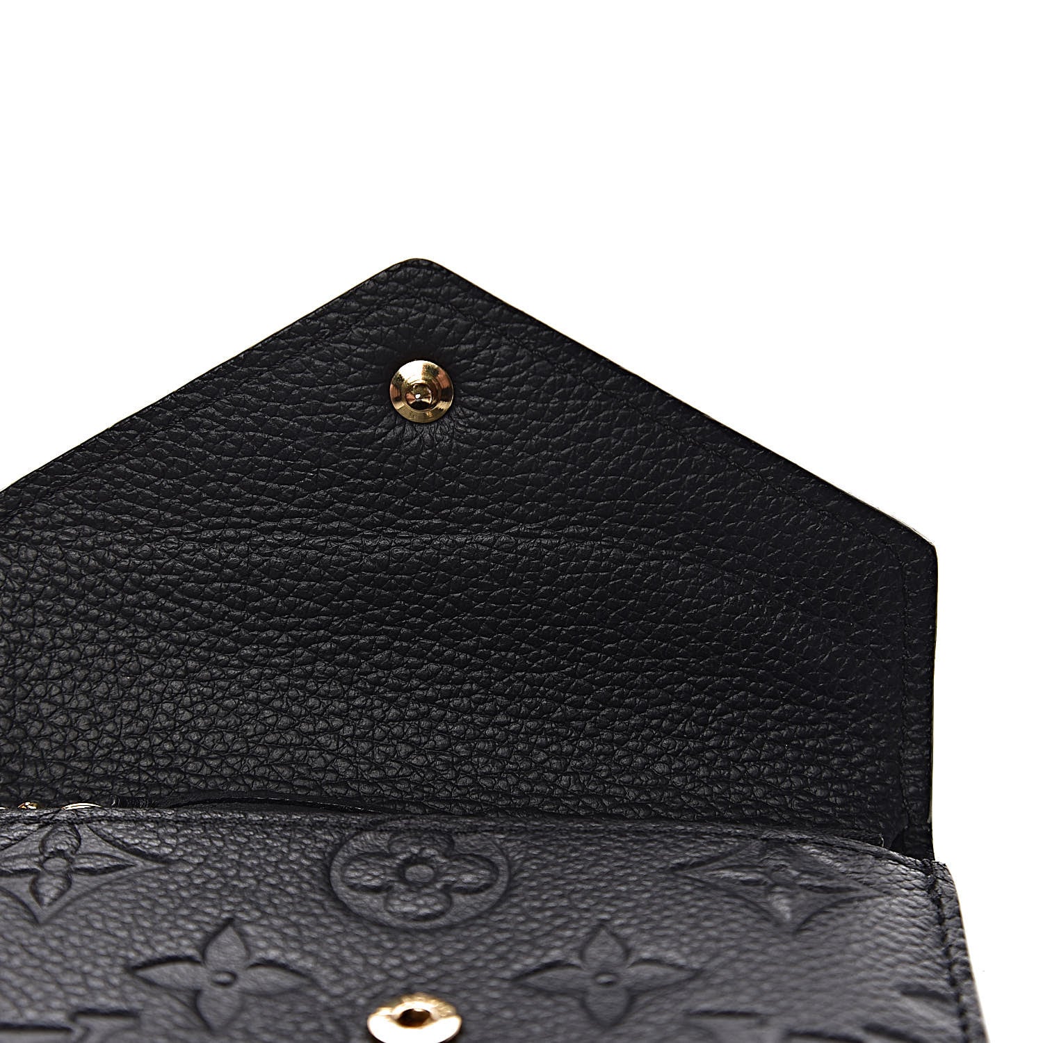 Louis Vuitton Empreinte Victorine Wallet Black 7 of 8
