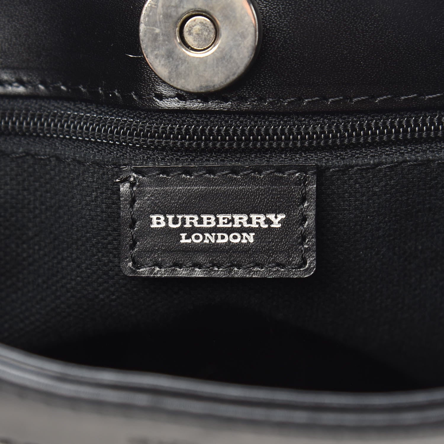 Burberry House Check Shoulder Bag Black 6 of 12