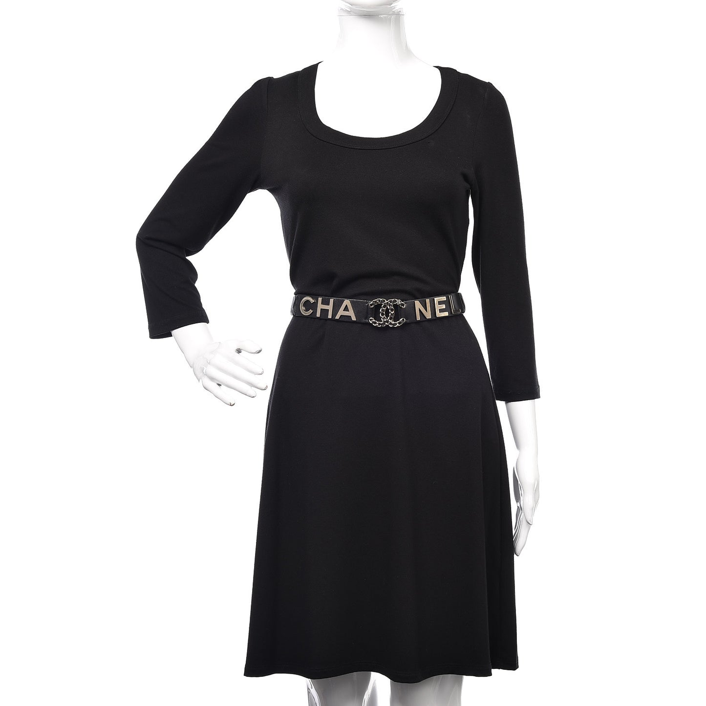 Lambskin Logo Belt 75 30 Black