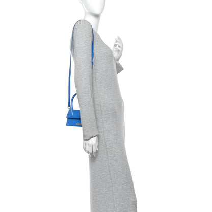 Jacquemus Smooth Calfskin Le Chiquito Moyen Blue 2 of 11