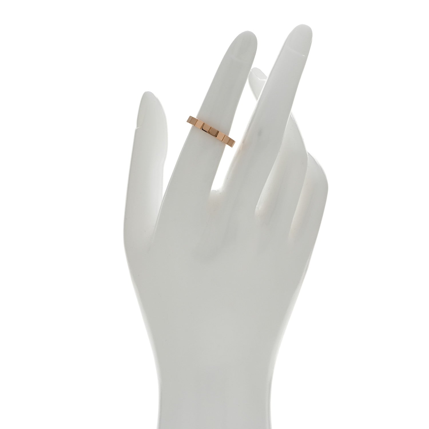 Cartier 18K Pink Gold Lanieres Ring 51 5.75 2 of 5