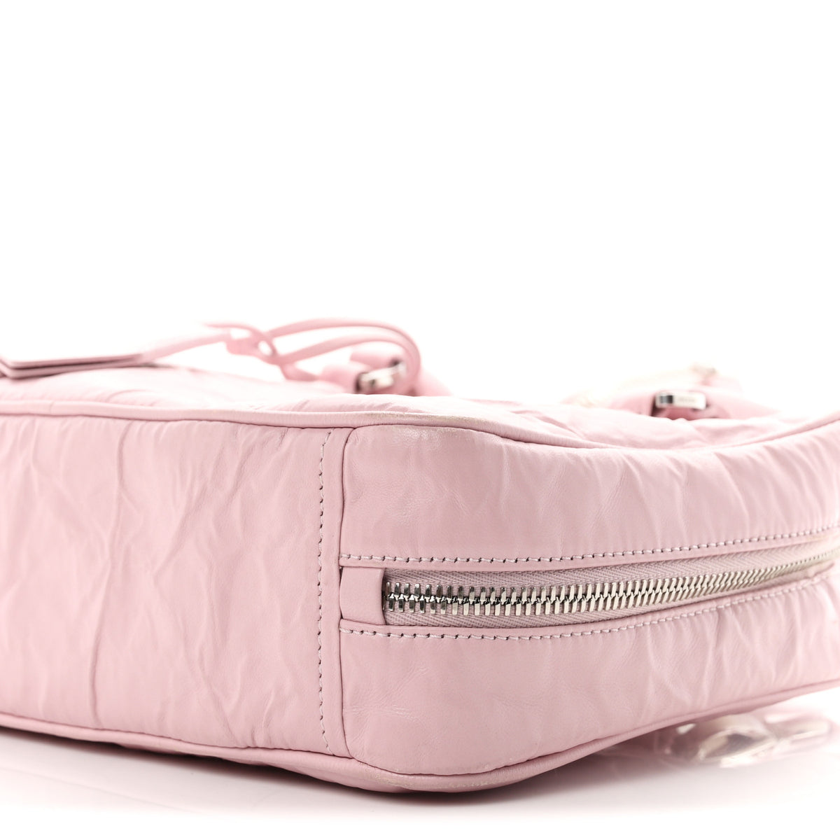 Prada Nappa Antique Medium Re-Edition 2001 Two Handle Bag Alabastro 10 of 11