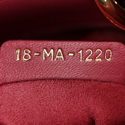 Christian Dior Lambskin Cannage Mini Lady Dior Pink 6 of 10