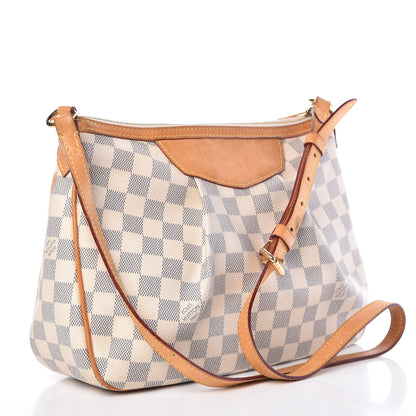 Louis Vuitton Damier Azur Siracusa PM 3 of 13