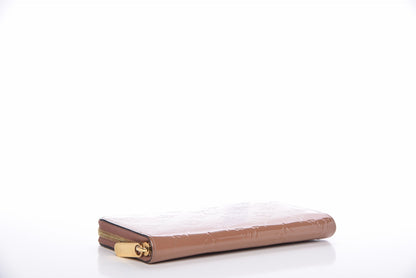 Louis Vuitton Vernis Zippy Wallet Rose Velours 13 of 18