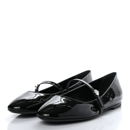 Louis Vuitton Patent Uniformes Ballet Flats 40 Black 3 of 8