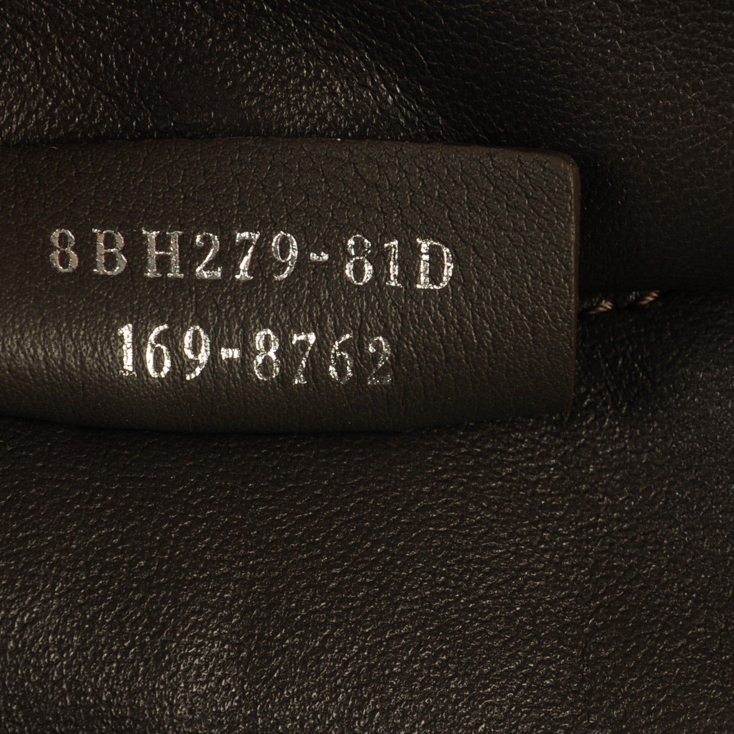 Fendi Vitello Dolce Century Petite 3Jours Tote Carbone 7 of 7