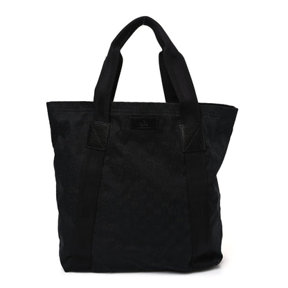 Gucci GG Monogram Medium Handle Vertical Tote Black 1 of 9