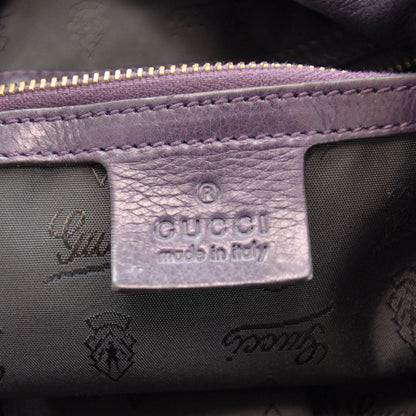 Gucci Patent Leather Large Hysteria Burgundy 8 of 9