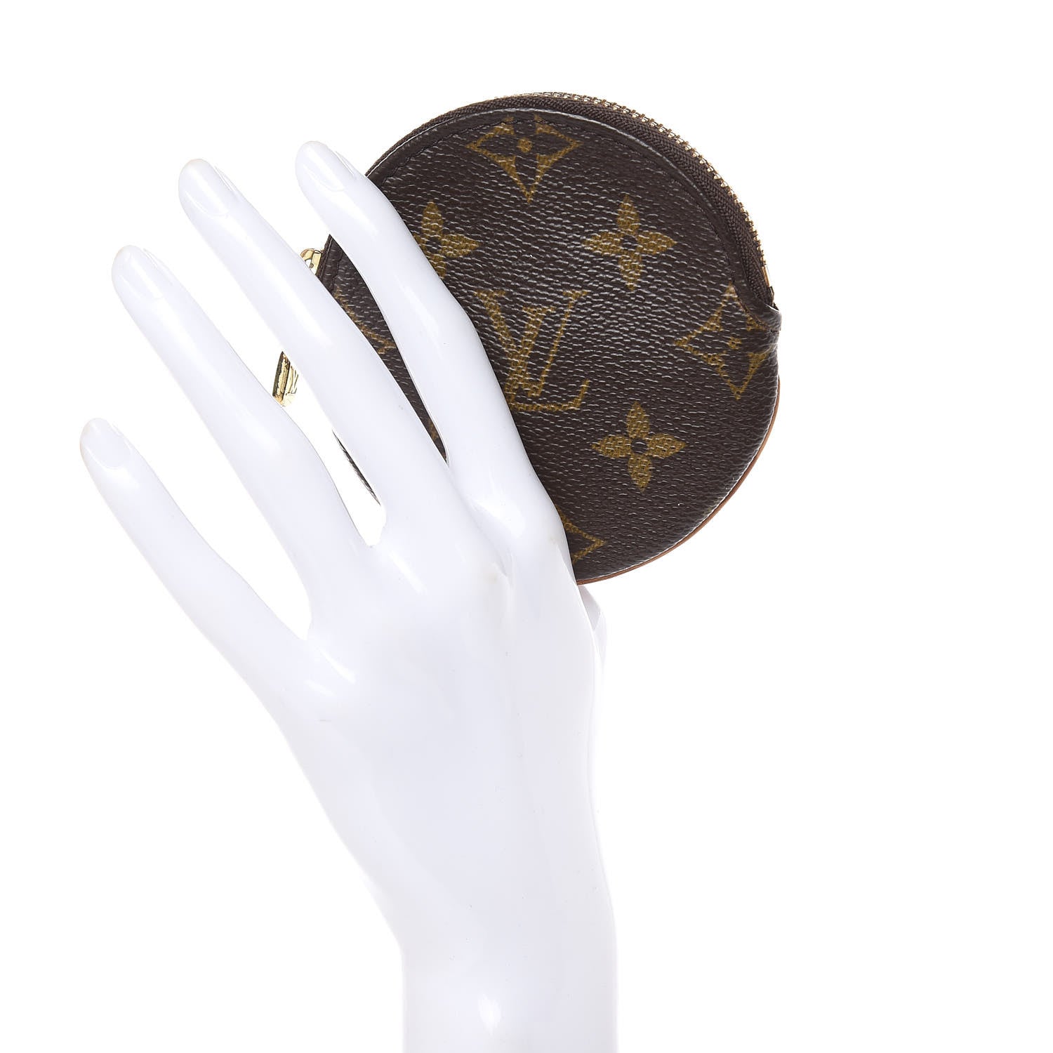 Louis Vuitton Monogram Round Coin Purse 2 of 9