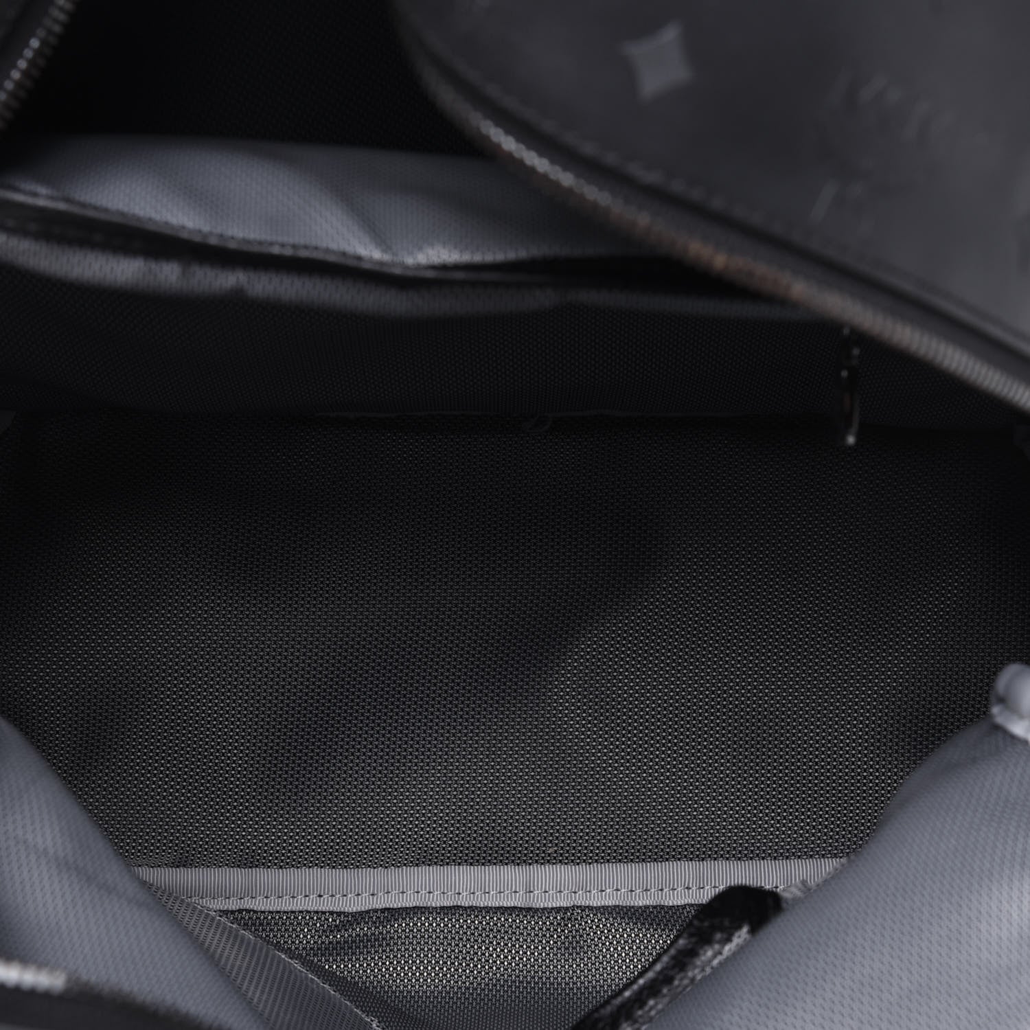 MCM Calfskin Medium Studded Backpack Black 4 of 18