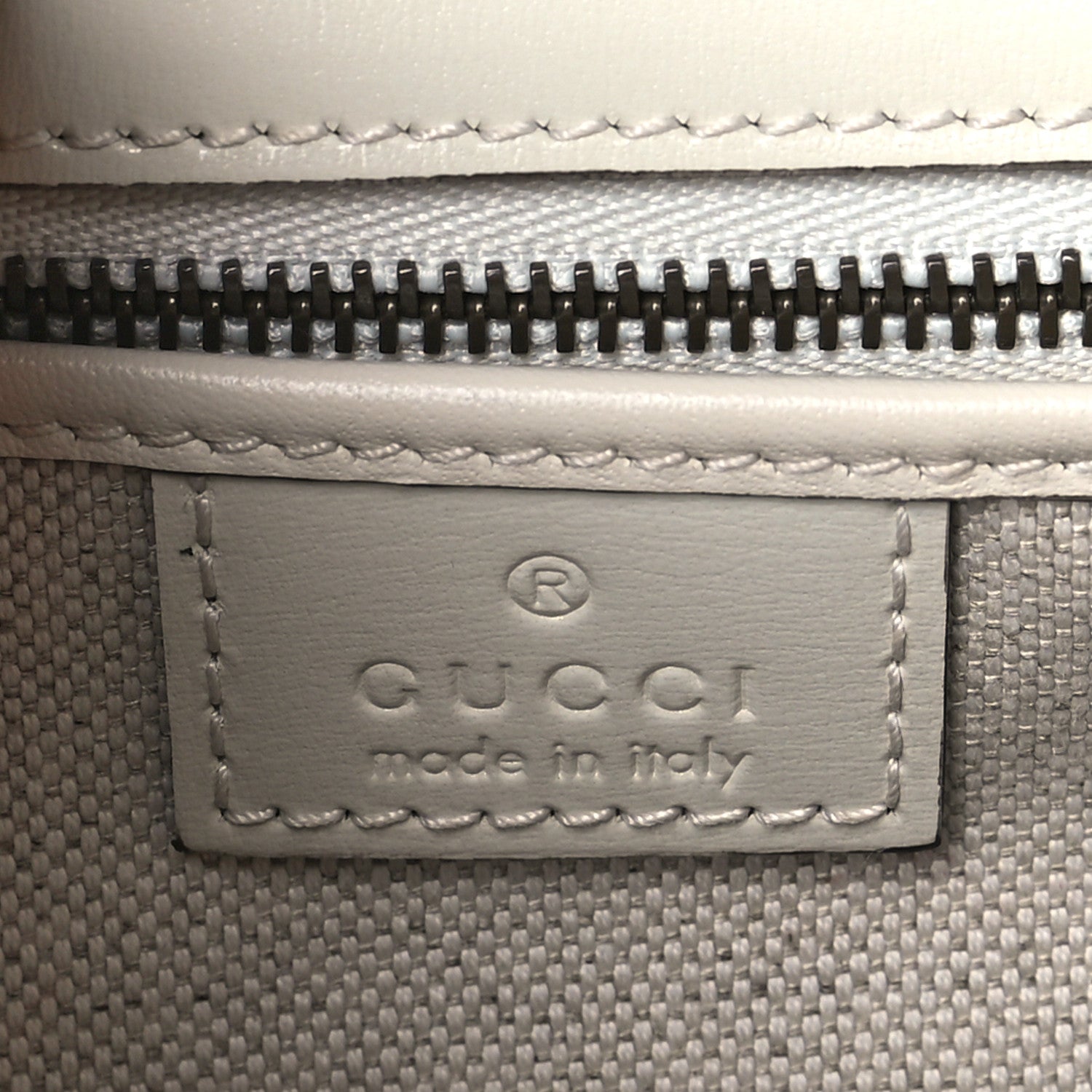 Gucci Boarded Dyana Lux Calfskin Web Small Bamboo 1947 Top Handle Bag Mystic White 6 of 8