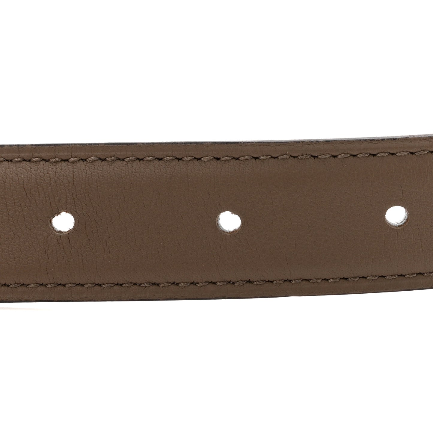 Epsom Swift 24mm Belt Strap  85 34 White Etoupe