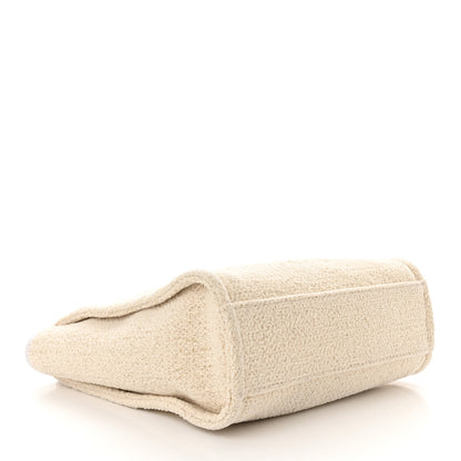 Chanel Lurex Boucle Mini Deauville Tote White 4 of 10