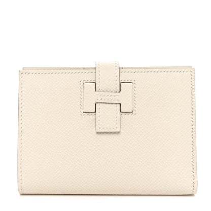 Hermes Epsom New H Passant Compact Wallet Craie 1 of 9