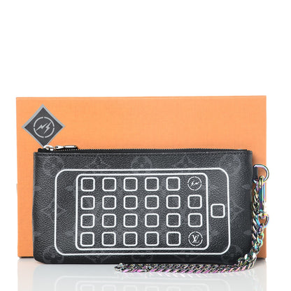 Louis Vuitton Monogram Eclipse Flash Fragment IPhone Pouch 7 of 7