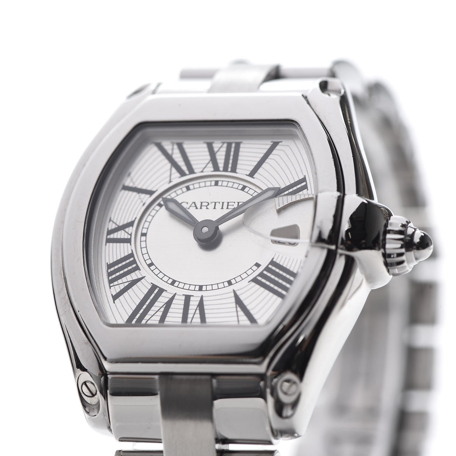 Cartier Stainless Steel 31mm Roadster Quartz Watch 3 of 8