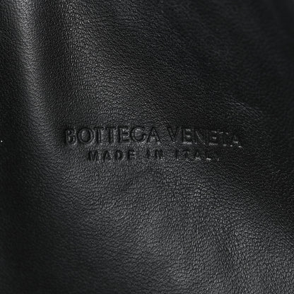 Bottega Veneta Metallic Nappa Intrecciato Medium Turn Pouch Gold 6 of 9