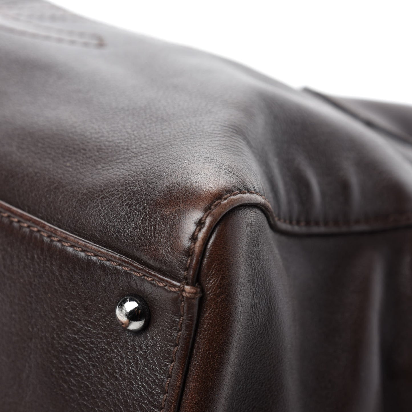 Calfskin CC Bowler Brown