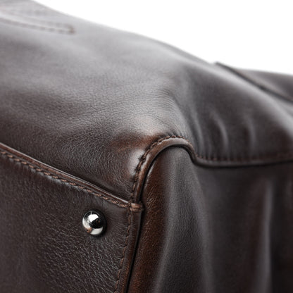 Chanel Calfskin CC Bowler Brown 9 of 12