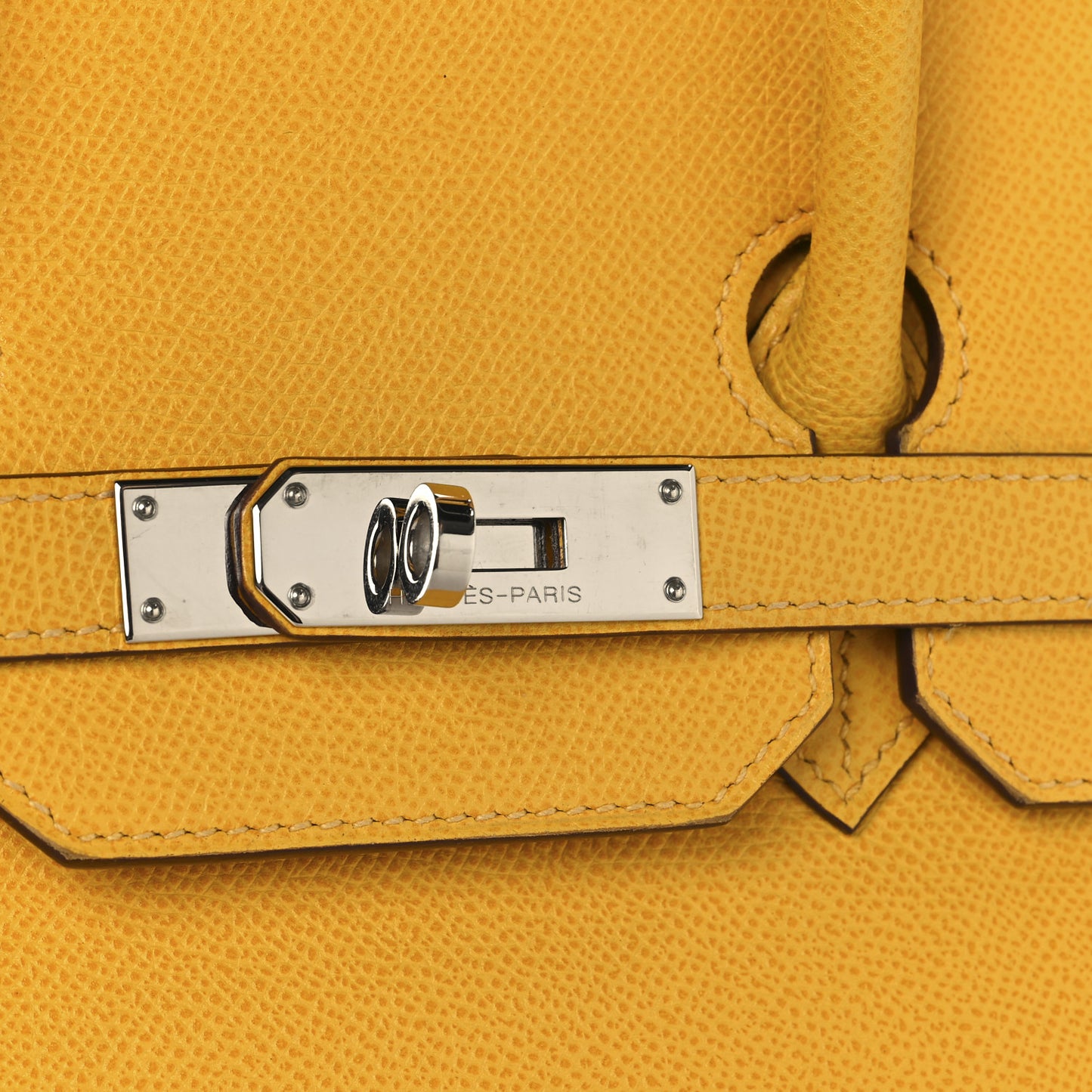 Epsom Birkin 35 Jaune