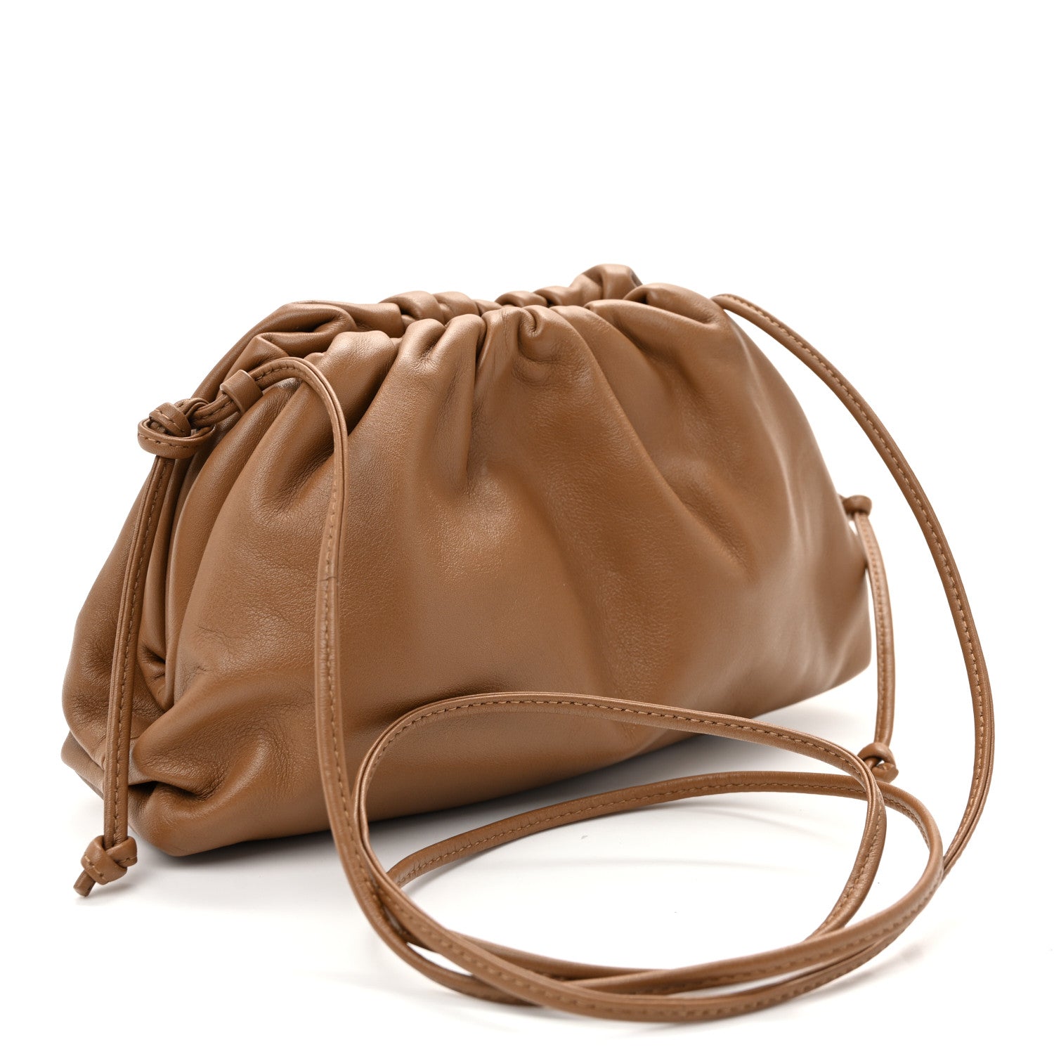Bottega Veneta Butter Calfskin The Mini Pouch Camel 1920814