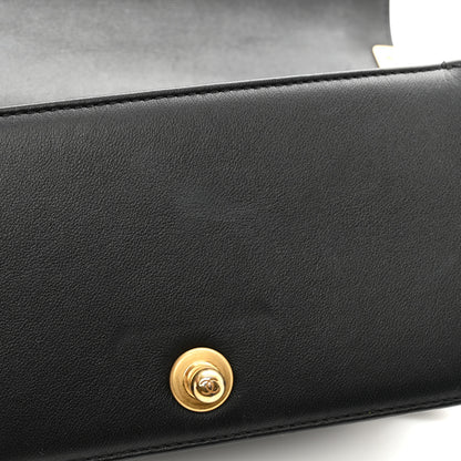 Chanel Lambskin Quilted Small Boy Flap Black 11 of 11