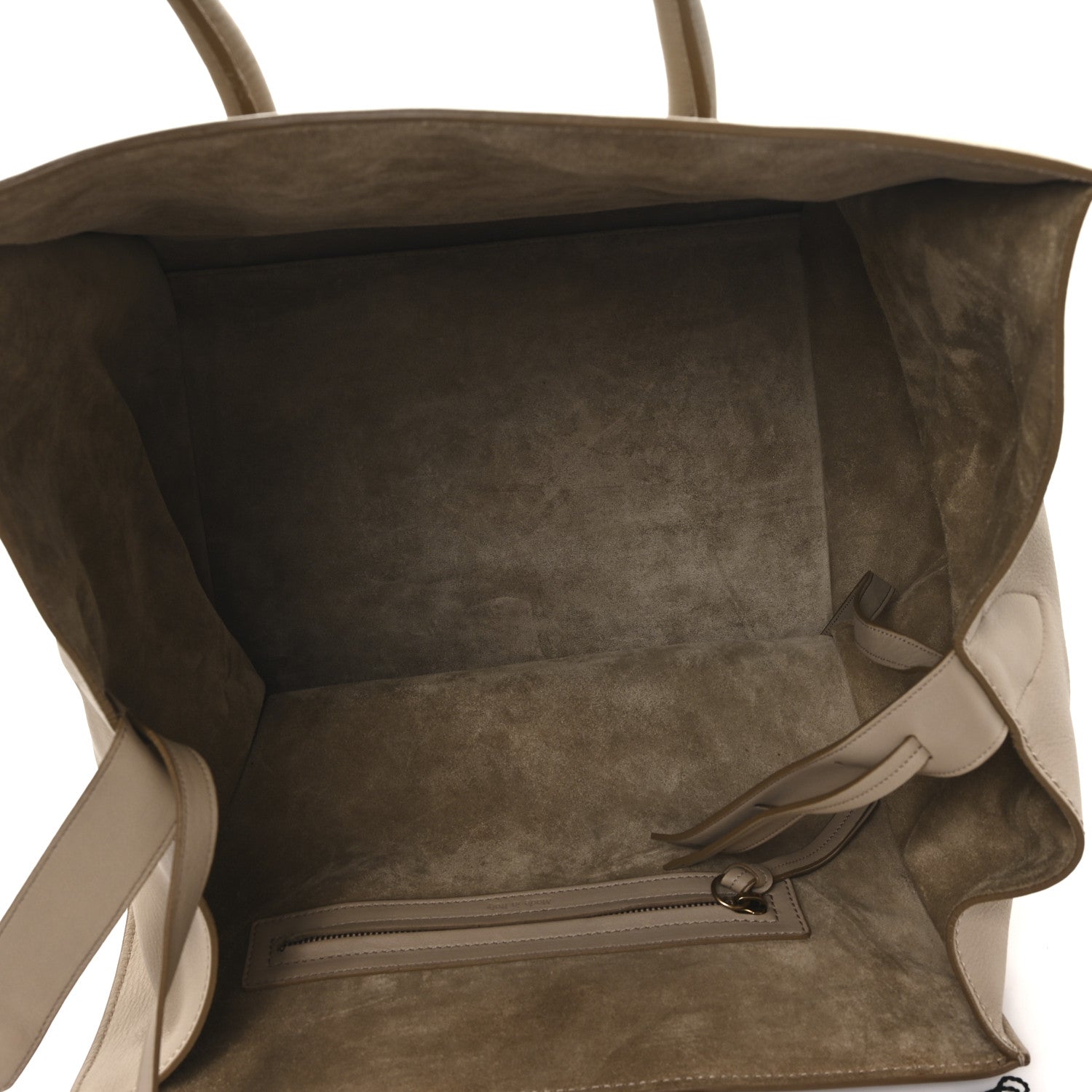 Celine Supple Calfskin Large Phantom Luggage Dune 5 of 11