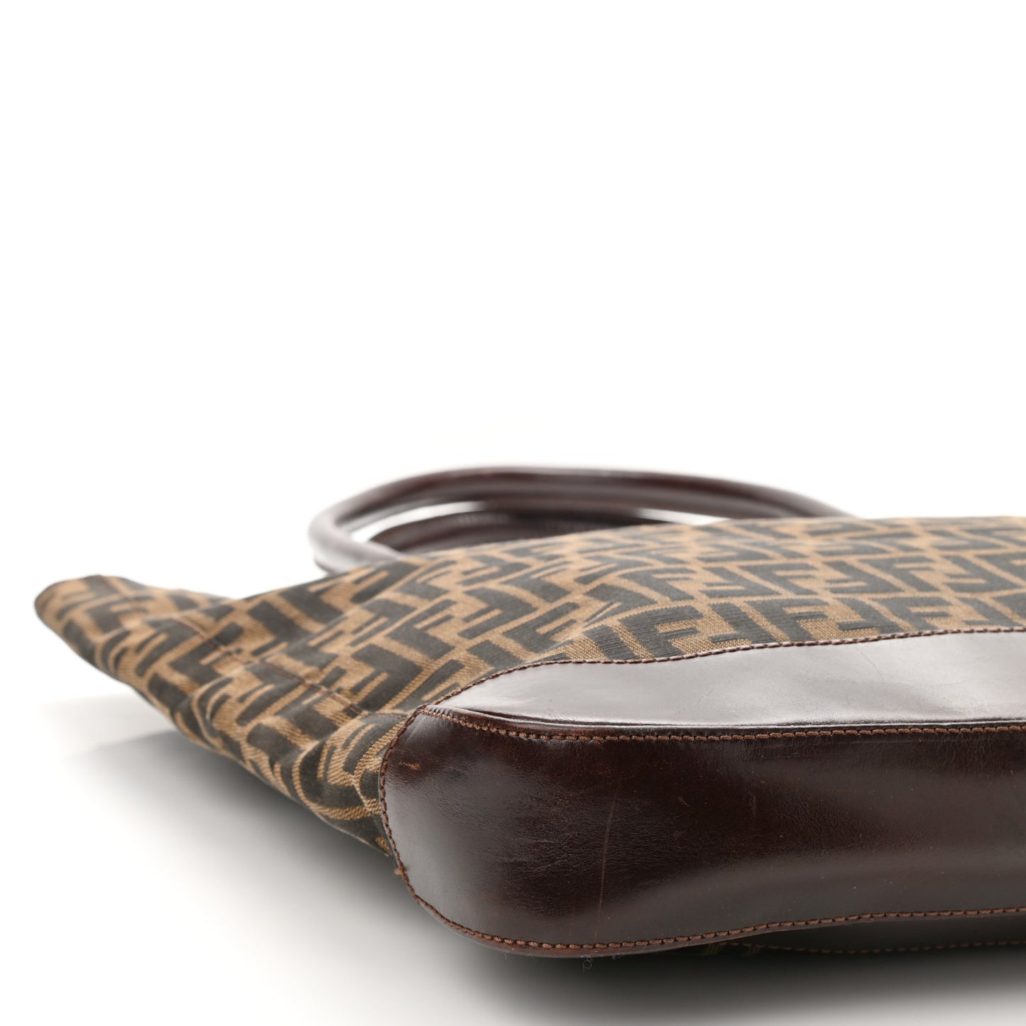 Zucca Calfskin Shopping Tote Tobacco