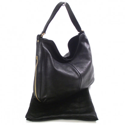 Saint Laurent Taurillon Zip Hobo Black 3 of 10