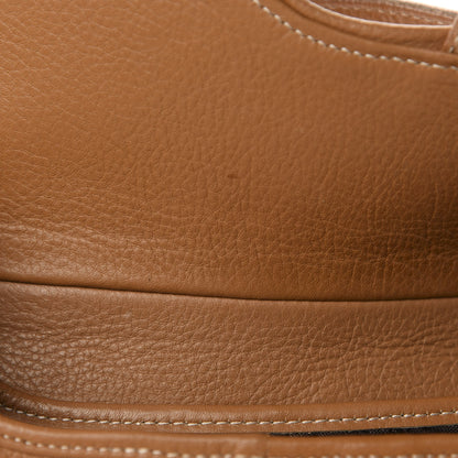 Christian Dior Calfskin Double Saddle Bag Brown 9 of 14