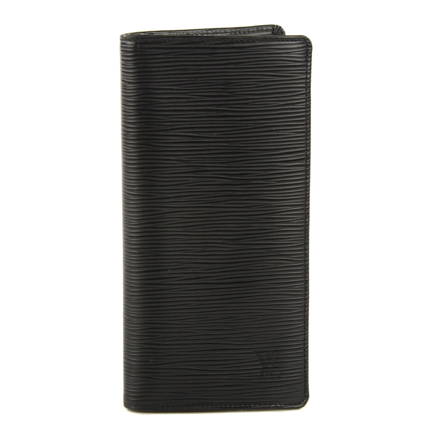 Louis Vuitton Epi Brazza Wallet Black 1 of 7
