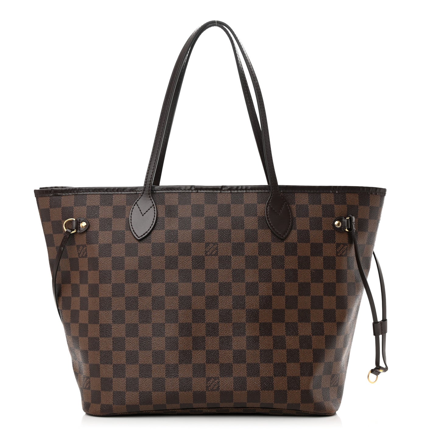 Damier Ebene Neo Neverfull MM Rose Ballerine