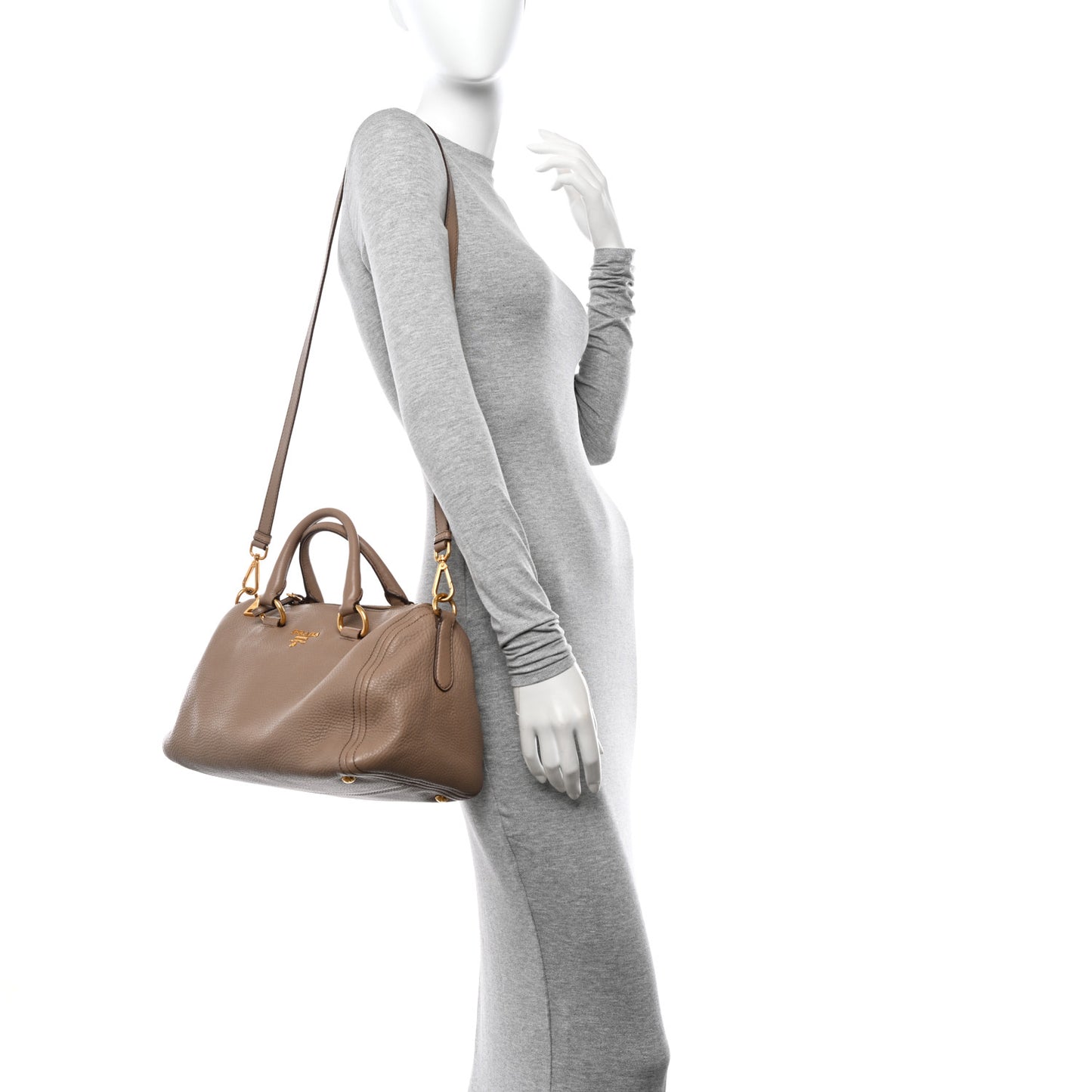 Vitello Daino Satchel Cammeo