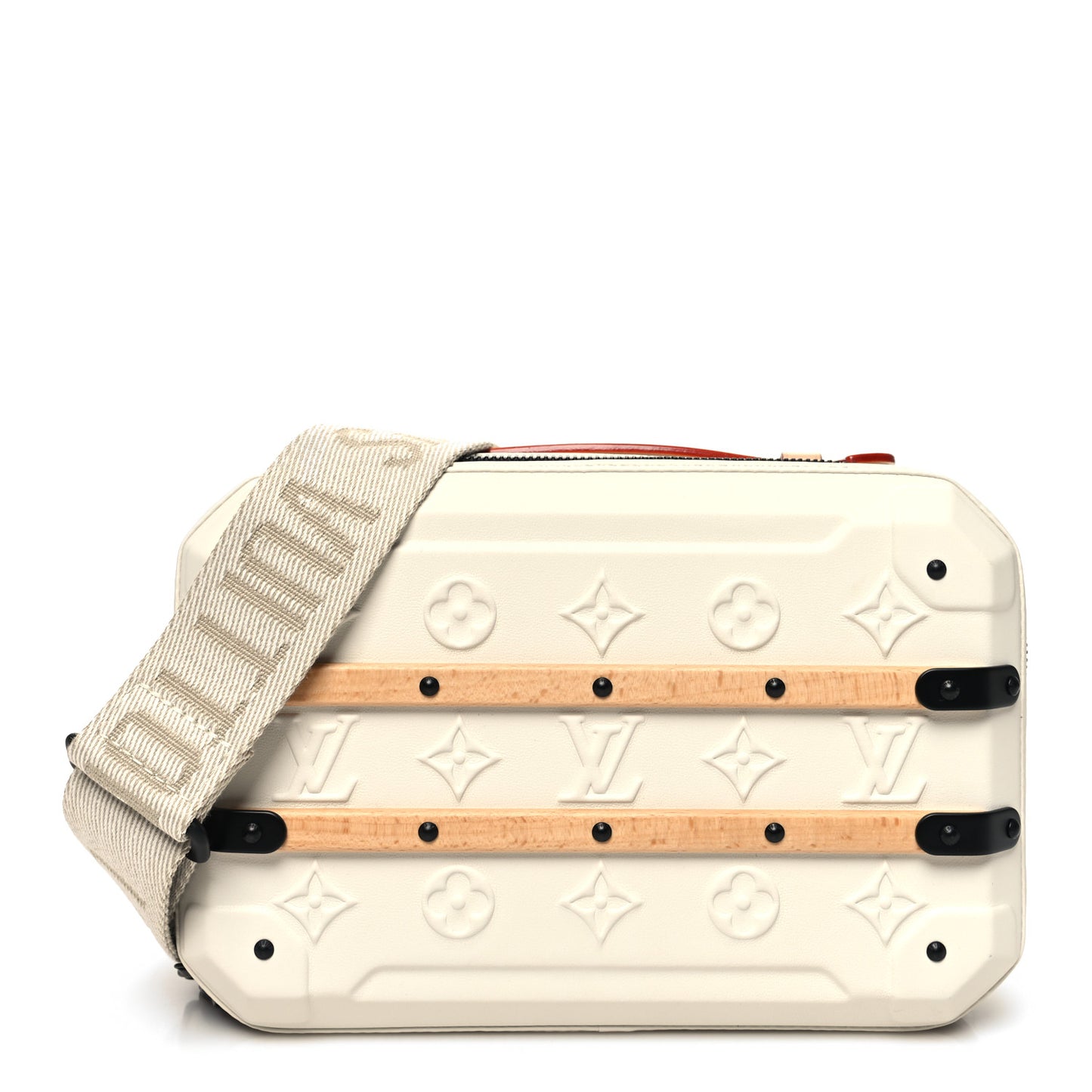 Debossed Monogram Future Trunk White