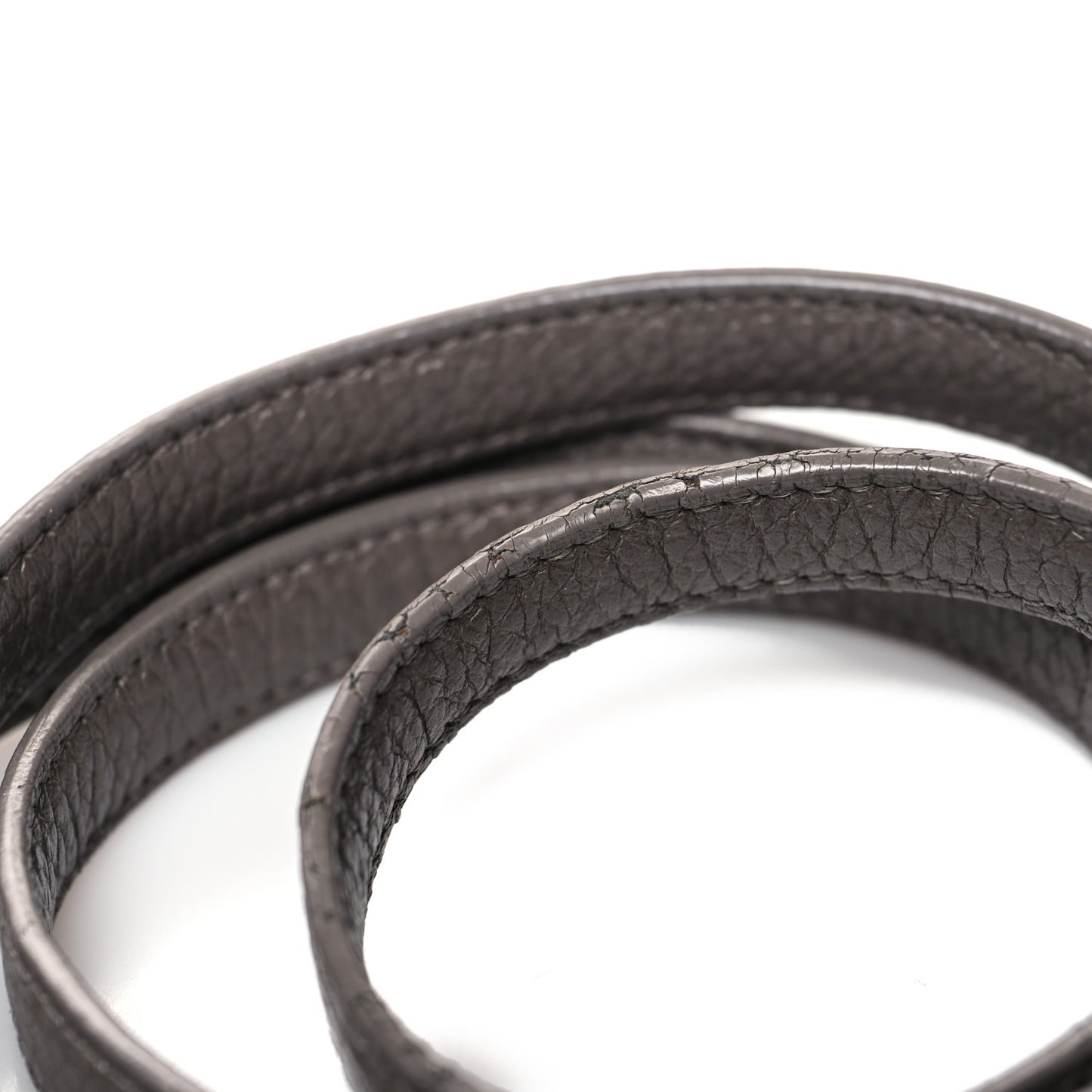 Grained Calfskin Nano Sac De Jour Fog