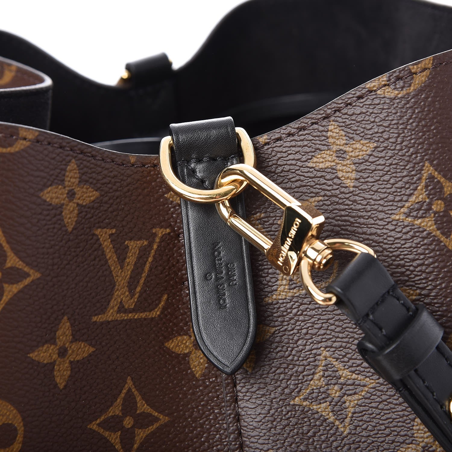 Louis Vuitton Monogram Neonoe MM Black 6 of 6