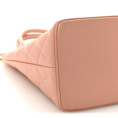 Chanel Caviar Quilted Medallion Tote Light Pink 9 of 12