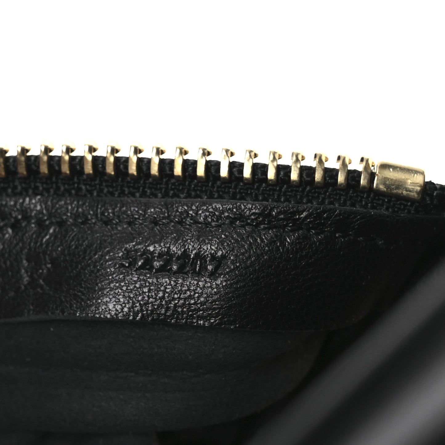 Lambskin Pleated Bracelet Pouch Chain Shoulder Bag Black