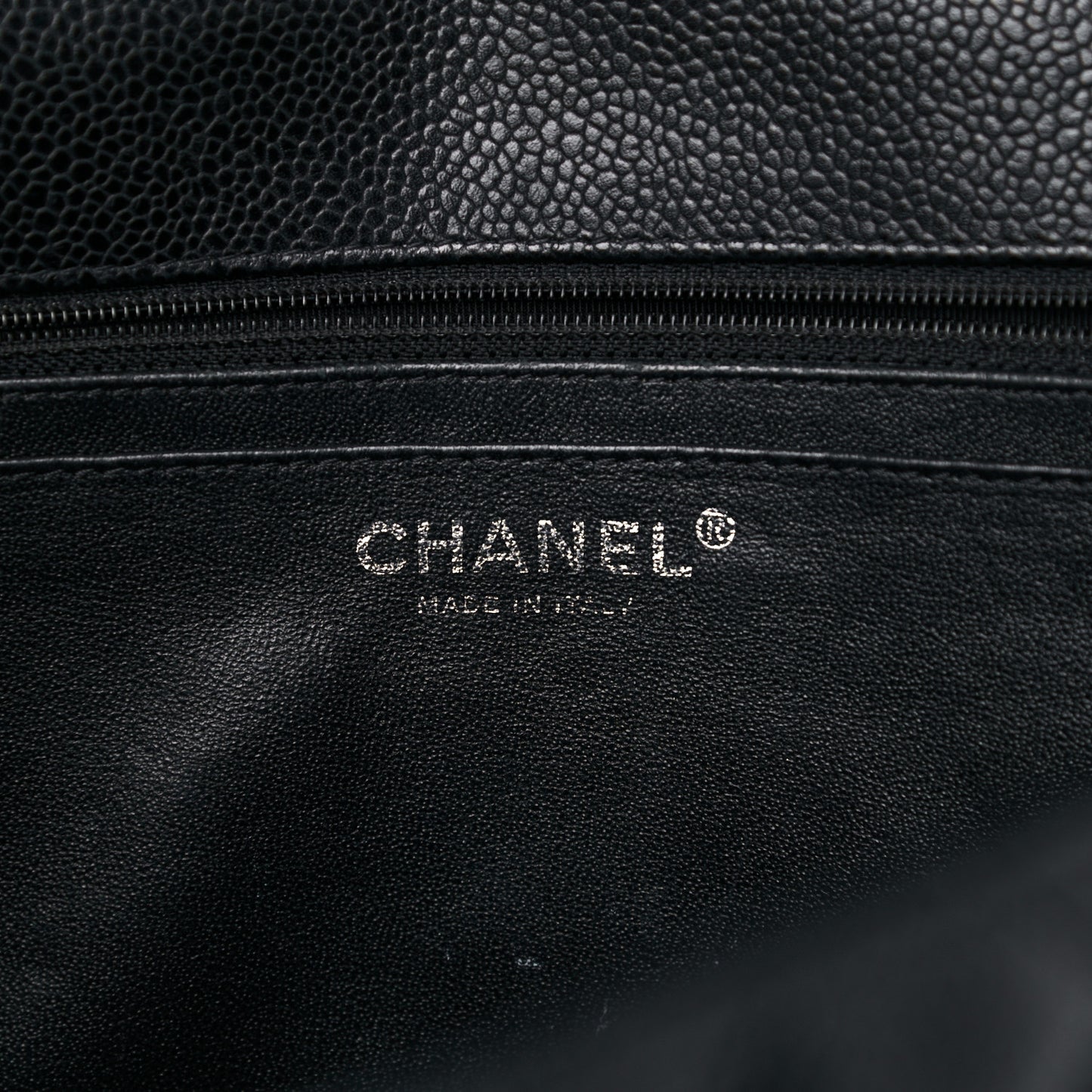 Caviar Quilted Maxi Single Flap Black